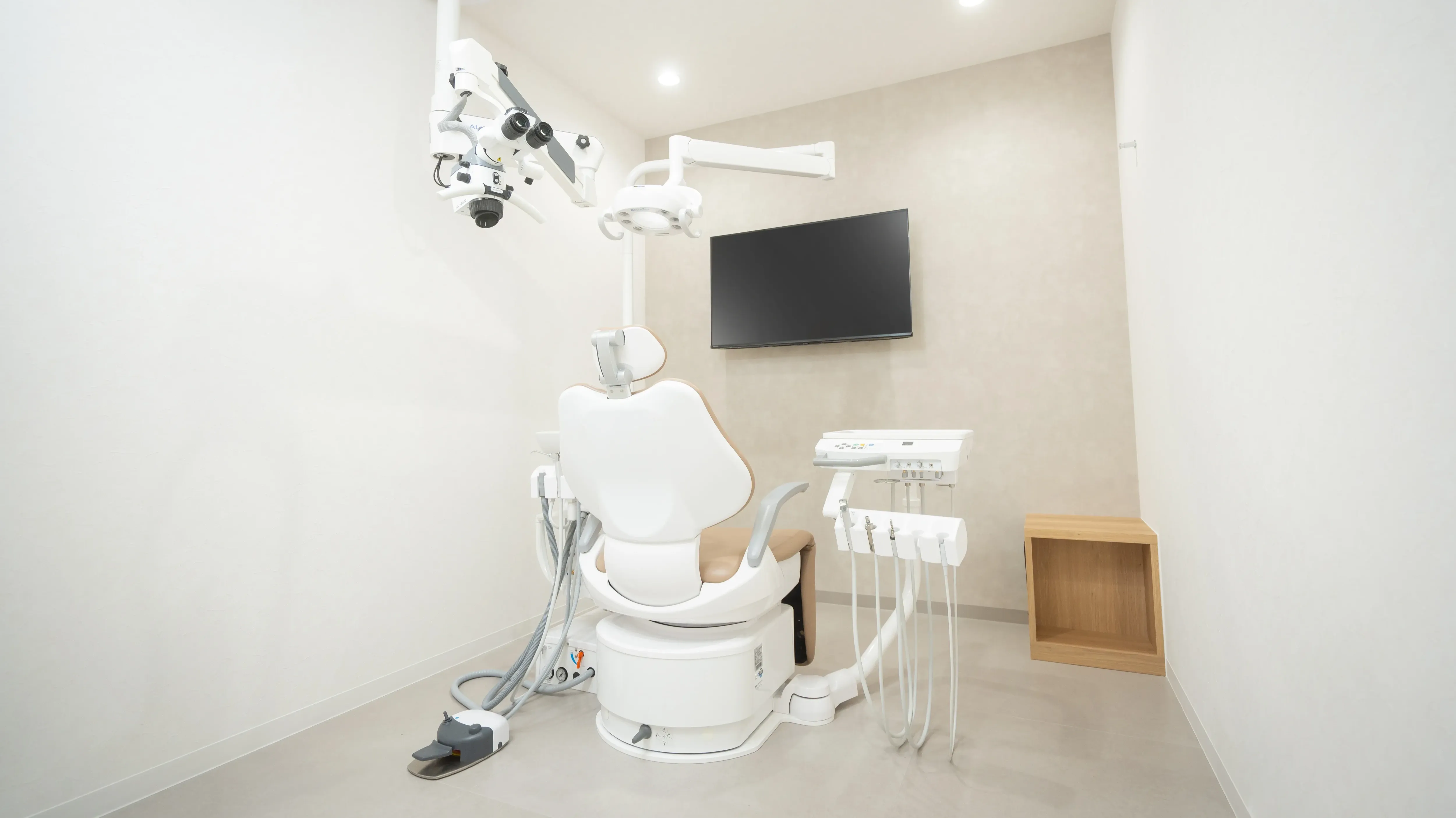 Private treatment rooms